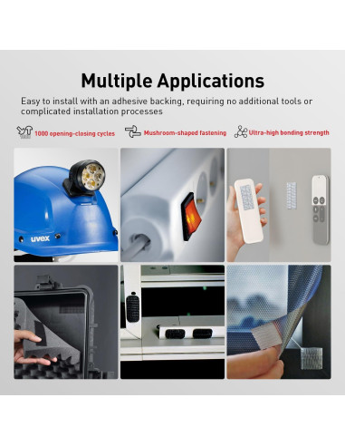 Cierre Doble Reutilizable Ndcadhesive 2x2m Adhesivo