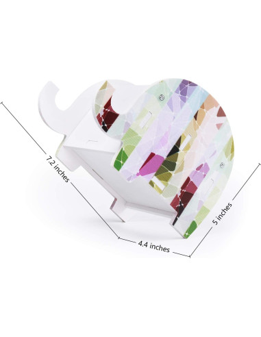 MOKANI Organizador de Escritorio Elefante Multi-funcional 11x18cm