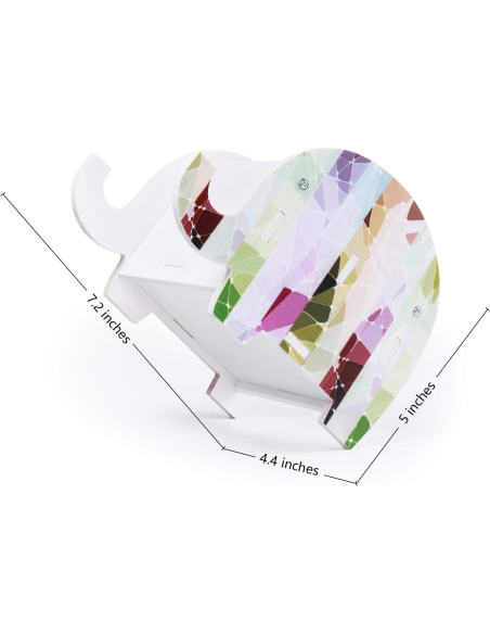 MOKANI Organizador de Escritorio Elefante Multi-funcional 11x18cm