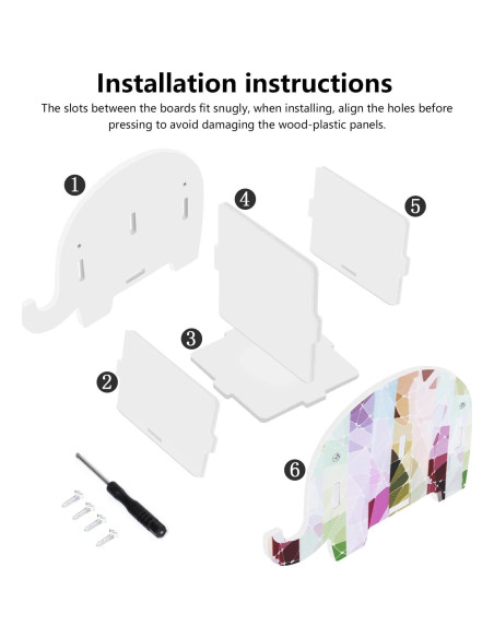 MOKANI Organizador de Escritorio Elefante Multi-funcional 11x18cm