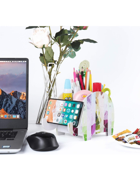 MOKANI Organizador de Escritorio Elefante Multi-funcional 11x18cm