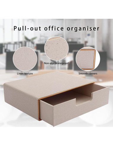 Organizador de Cajones Beige RHCSZ 33.4x25.4x9.4 cm