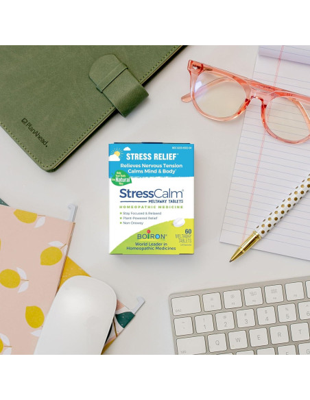 Boiron StressCalm 60 tabletas disolventes para estrés
