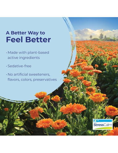 Boiron StressCalm 60 tabletas disolventes para estrés