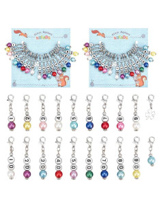 Marcadores de Puntos NBEADS 40 Pcs con Cierres de Langosta