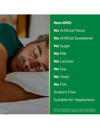 Suplemento Melatonina Nature's Bounty Sleep3 10mg 28 Tabletas