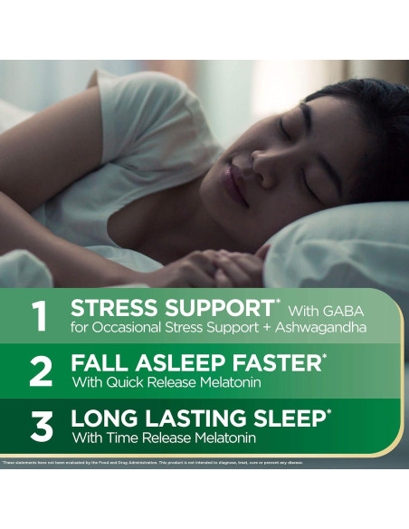 Suplemento Melatonina Nature's Bounty Sleep3 10mg 28 Tabletas