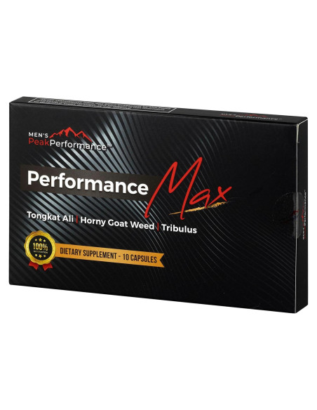 Suplemento PerformanceMax EnduraLife 10 Cápsulas Energía Masculina