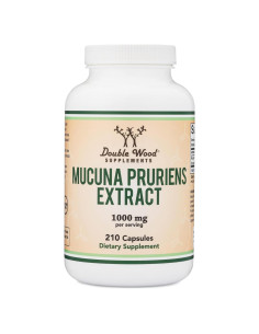 Cápsulas de Mucuna Pruriens Double Wood 210 Unidades 1000mg
