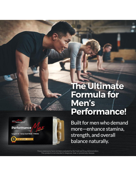 Suplemento PerformanceMax EnduraLife 10 Cápsulas Energía Masculina
