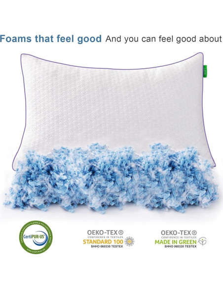 Juego de 2 Almohadas Queen Favorland Espuma Viscoelástica