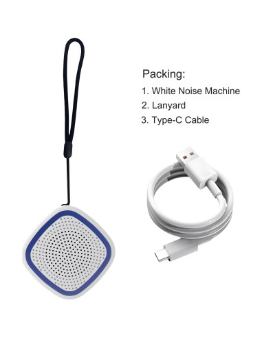 Máquina de Ruido Blanco UNIONOW 36 Sonidos 1800mAh