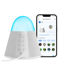 Máquina de Sonido PopoIron con 54 Sonidos y Luz Nocturna