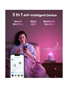 Máquina de Sonido PopoIron con 54 Sonidos y Luz Nocturna 2