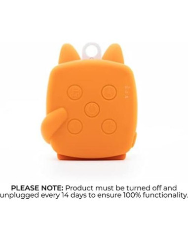 Yogasleep Pocket Baby Soother Zorro - Ruido Blanco 6 Sonidos