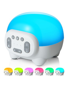 Máquina de Ruido Blanco KIOZZIK con Luz Nocturna 42 Sonidos