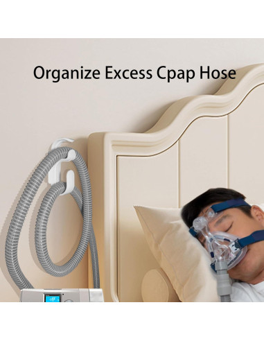 Soporte para Manguera CPAP Yuhuang, Paquete de 2 Ganchos
