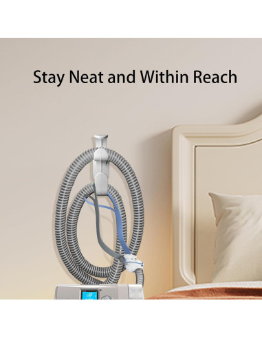Soporte para Manguera CPAP Yuhuang, Paquete de 2 Ganchos