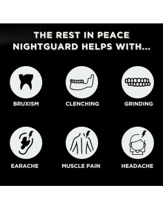 Guardia Nocturna Moldable Descanso en Paz - 2 Protectores Transparentes 2