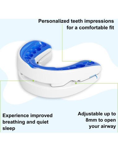 VitalSleep Dispositivo Anti-Ronquidos Ajustable - Set de 2