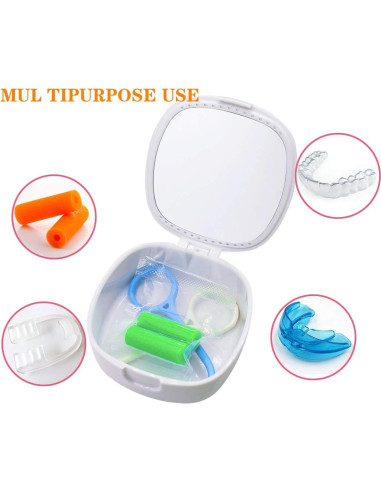 Estuche para Retenedores Orcircle con Espejo y Ventilación