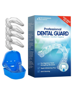 Protector Bucal Nocturno PDTXCLS para Bruxismo - 4 Piezas