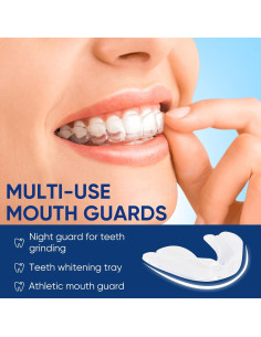 Protector Bucal Nocturno PDTXCLS para Bruxismo - 4 Piezas 2