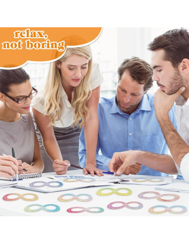 Etiquetas Sensoriales Crtiin 50 Piezas Alivio Estrés Adulto