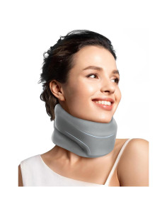 Collar Cervical BETOVIN Mediana 32-40 cm Soporte Cuello Gris