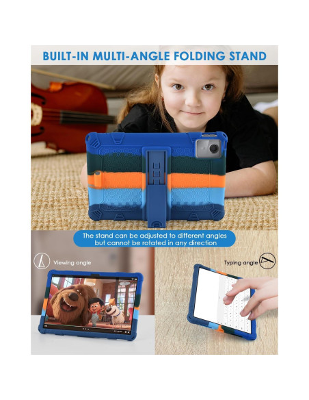 Funda de Silicona DETUOSI para Lenovo Tab M11 11" Azul