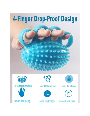 Pelotas de Ejercicio Terapéuticas Qihengzhijia Set de 4