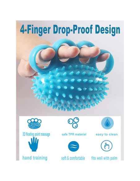 Pelotas de Ejercicio Terapéuticas Qihengzhijia Set de 4