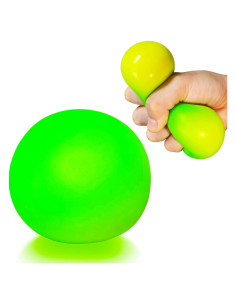 Pelota Antiestrés Kawaite Verde Squishy 6cm Alivio Ansiedad