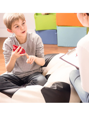 Juego de Juguetes Antiestrés Hungdao 2 Piezas Corazón y Cerebro