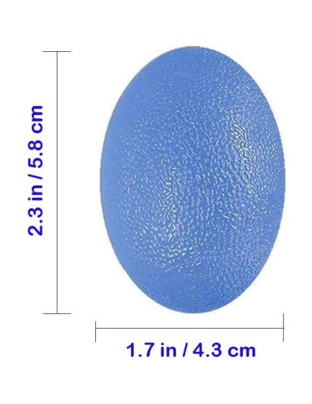 Bolas de Squeeze GAZATO para Terapia de Mano - 5 Resistencias