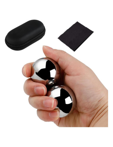 Bolas Baoding Phaicoilo para Mano 3.51 cm Acero Inoxidable