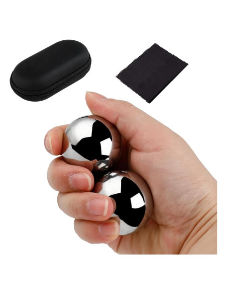 Bolas Baoding Phaicoilo para Mano 3.51 cm Acero Inoxidable