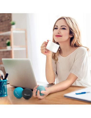 Set de 3 Pelotas de Estrés Ryaco - Gel Suave y Duro