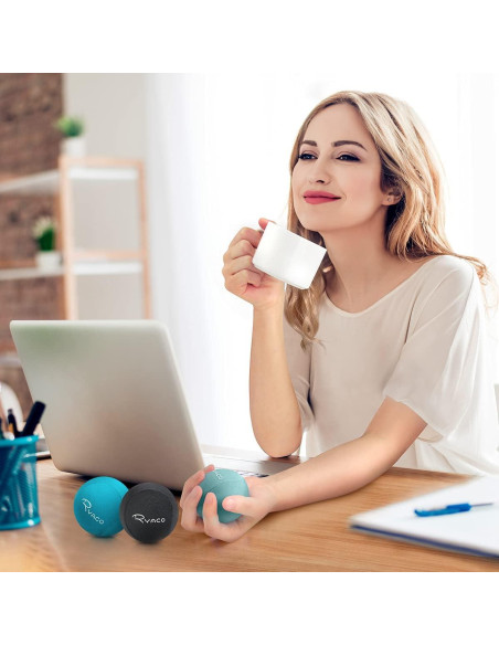 Set de 3 Pelotas de Estrés Ryaco - Gel Suave y Duro