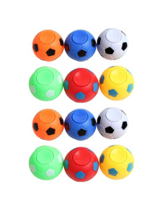 12 Spinners de Mano Balón de Fútbol Juroicessry 3.5cm