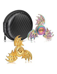 Spinner Fidget Dragón Gamtec 2 Piezas Metal 150g
