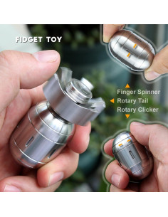 Juguete Antiestrés 3 en 1 Jodozorn Acero Inoxidable 2