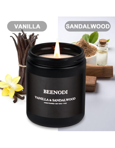 Vela Aromática BEENODI 2 Pzas Lavanda Eucalipto 212g