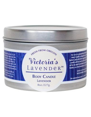 Vela de Cera de Masaje Lavanda Victoria's Lavender 226g