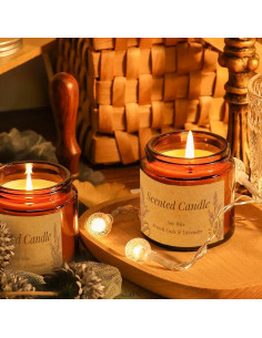 Vela Aromática Toptime Lavanda y Cade Francés 100g 2