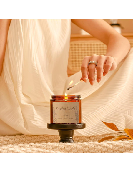 Vela Aromática Toptime Lavanda y Cade Francés 100g