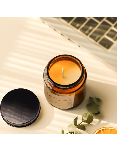 Vela Aromática Toptime Lavanda y Cade Francés 100g