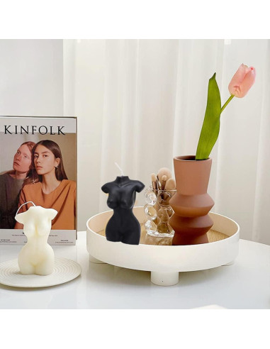 2 Velas Aromáticas de Cuerpo Femenino NatureMan 9.5 cm