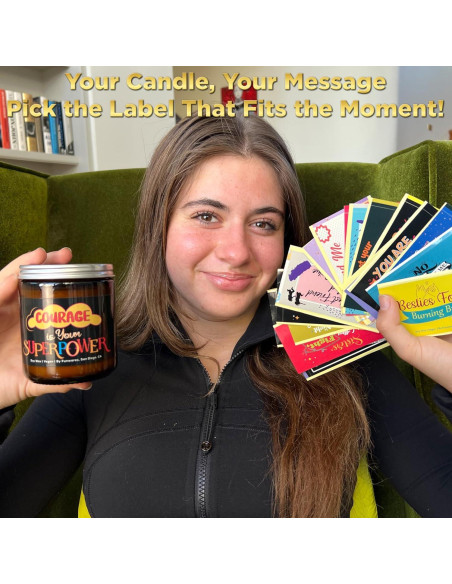 Vela Aromática Wit & Sassitude Vainilla 255g - Regalo Personalizado