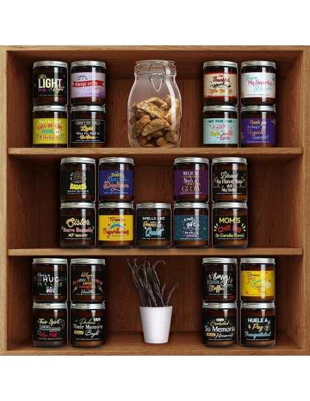 Vela Aromática Wit & Sassitude Vainilla 255g - Regalo Personalizado